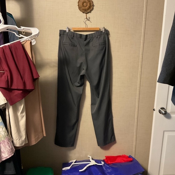 Men's Charcoal Dress Pants - Picture 2 of 6